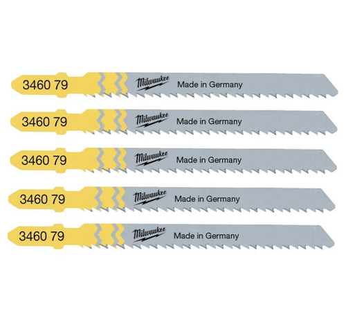 Zestaw 5 szt. brzeszczotów do laminatów Milwaukee 4932346079 - obrazek 1