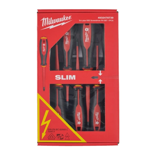 Zestaw wkrętaków izolowanych Milwaukee 4932478739 (7 szt.)