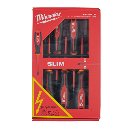 Zestaw wkrętaków izolowanych VDE Milwaukee 4932478738
