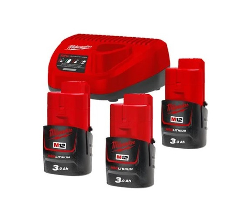 Zestaw zasilający Milwaukee M12 NRG-303 - obrazek 1
