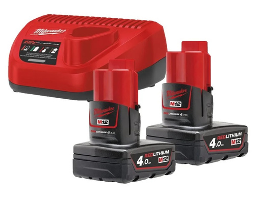 Zestaw zasilający Milwaukee M12 NRG-402 - obrazek 1