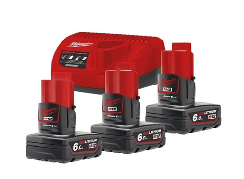 Zestaw zasilający Milwaukee M12 NRG-603 - obrazek 1