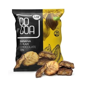 Cocoa, Banany w surowej czekoladzie, 70 g Cocoa, Banany w surowej czekoladzie, 70 g