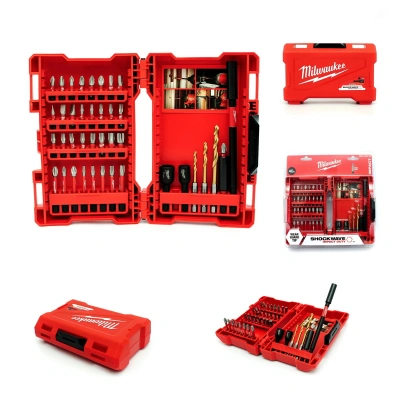 Zestaw bitów udarowych 40 elementów Shockwave Milwaukee plus wiertła - obrazek 1