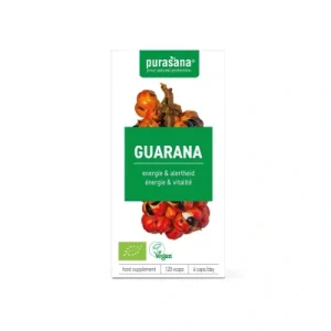 Purasana Guarana Wegańska Bio – 120 Kapsułek Purasana Guarana Wegańska Bio – 120 Kapsułek