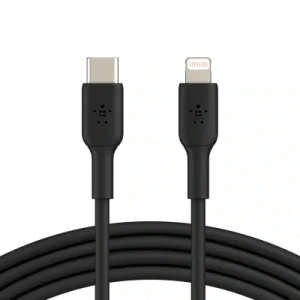 Belkin Boost Charge Kabel Lightning USB C 1m Czarny Belkin Boost Charge Kabel Lightning USB C 1m Czarny
