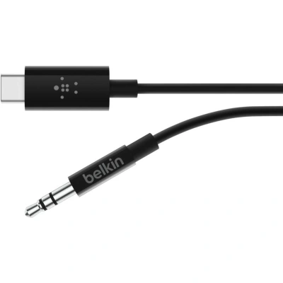 Belkin RockStar Audiokabel mit USB C Stecker (USB /3,5 mm Klinken Audiokabel, /AUX Kabel, 0.9 m) - obrazek 1