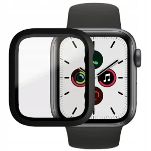 Szkło antybakteryjne + etui Panzerglass Full Body do Apple Watch SE / 6 5 4 (40 mm), czarna ramka Szkło antybakteryjne + etui Panzerglass Full Body do Apple Watch SE / 6 5 4 (40 mm), czarna ramka