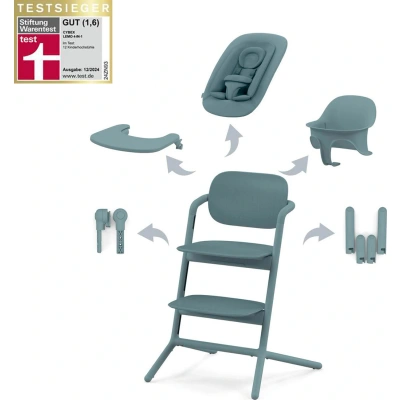 Cybex Krzesełko Lemo 4 In 1 Set Abtshe Stone Blue Mid - obrazek 1