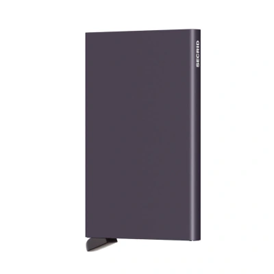 SECRID Portatessere Cardprotector C Viola Dark Purple Profondità 0.8 cm Lunghezza 6.3 Altezza 12 Alluminio SECRID Portatessere Cardprotector C Viola Dark Purple Profondità 0.8 cm Lunghezza 6.3 Altezza 12 Alluminio