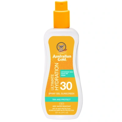 Australian Gold, Żel w sprayu bezbarwny z fltrem SPF30 - obrazek 1