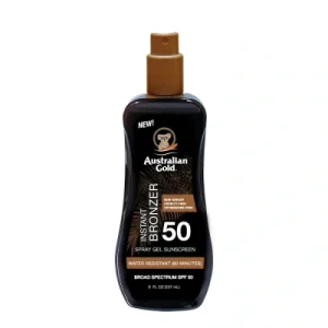 Australian Gold, spray do opalania z bronzerem, SPF 50, 237 ml Australian Gold, spray do opalania z bronzerem, SPF 50, 237 ml