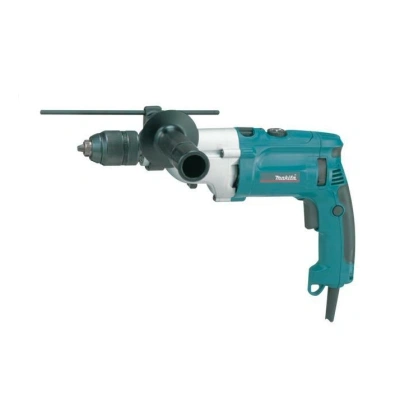 Makita Hp2071J Wiertarka Udarowa, Czarny/Niebieski, ‎39.5 x 29.5 11 cm; 2.5 kg