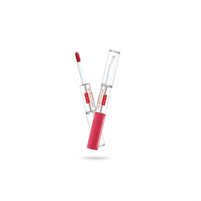 Pupa Milano, Made To Last Lip Duo, wodoodporna pomadka w płynie i błyszczyk 007, 8 ml