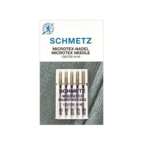 Igły Schmetz do jedwabiu i mikrofazy, 5 szt. 2×60, 2×70, 1×80 Igły Schmetz do jedwabiu i mikrofazy, 5 szt. 2×60, 2×70, 1×80