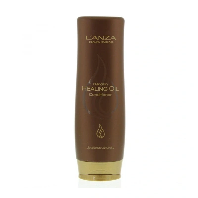 L’ANZA Keratin Healing Oil Nabłyszczająca Odżywka do Zniszczonych Włosów, Odżywia, Odbudowuje, Zwiększa Połysk i Siłę dla Jedwabistego Wyglądu, bez Siarczanów, Parabenów Glutenu (250 ml)