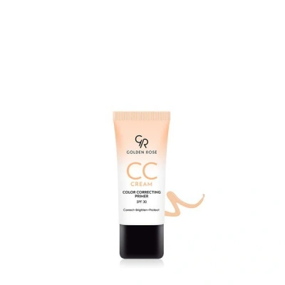 Golden Rose, CC Cream, krem korygujący do twarzy Pomarańczowy, 30 ml