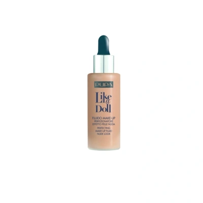 Pupa Milano, Like A Doll Perfecting Make Up Fluid, lekki podkład upiększający 050, SPF 15, 30 ml - obrazek 1