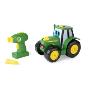John Deere Build A Johnny Tractor 16 częściowy budynek farma zabawka samochód traktor z wiertarką zmotoryzowaną dla 18 miesięcy, 2, 3 i 4 lat chłopców dziewcząt John Deere Build A Johnny Tractor 16 częściowy budynek farma zabawka samochód traktor z wiertarką zmotoryzowaną dla 18 miesięcy, 2, 3 i 4 lat chłopców dziewcząt