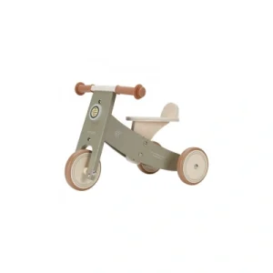Little Dutch Drewniany rowerek trójkołowy Olive FSC Little Dutch Drewniany rowerek trójkołowy Olive FSC