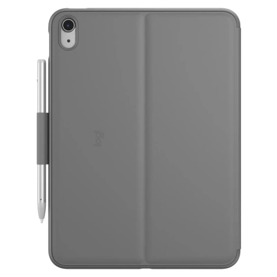 Logitech Slim Folio Etui z klawiaturą do Apple iPad 2022 – Szary – QWERTY Logitech Slim Folio Etui z klawiaturą do Apple iPad 2022 – Szary – QWERTY
