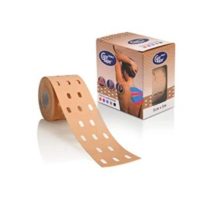 Cure Tape PUNCH kinesiotaping Beżowy 5cm x 5m - obrazek 1