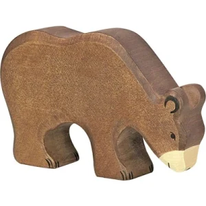 Holztiger 80184 Figurka Brązowy Niedźwiedź Jedzący Holztiger 80184 Figurka Brązowy Niedźwiedź Jedzący