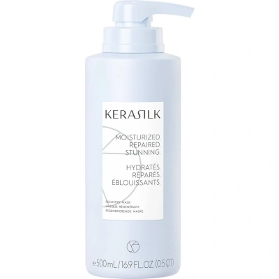 Goldwell Kerasilk Recovery Mask, Maska Intensywnie Regenerująca z Biomimetycznym Jedwabiem i Hyaloveil, 500ml - obrazek 1