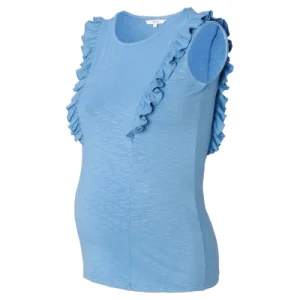 Noppies Tee Blois Nursing Short Sleeve T Shirt damski, Riviera N054, 42 Noppies Tee Blois Nursing Short Sleeve T Shirt damski, Riviera N054, 42