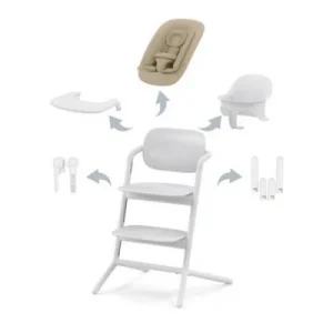 CYBEX Krzesełko LEMO 4 in 1 Set ABTSHE All white CYBEX Krzesełko LEMO 4 in 1 Set ABTSHE All white