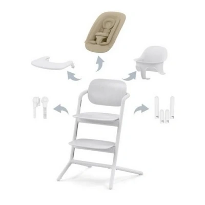 CYBEX Krzesełko LEMO 4 in 1 Set ABTSHE All white