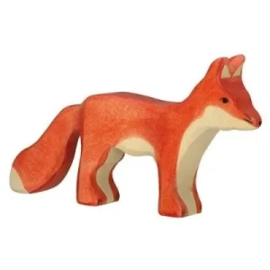 Figurka drewniana HOLZTIGER Lis stojący Dla dzieci od 3 roku życia Figurka drewniana HOLZTIGER Lis stojący Dla dzieci od 3 roku życia