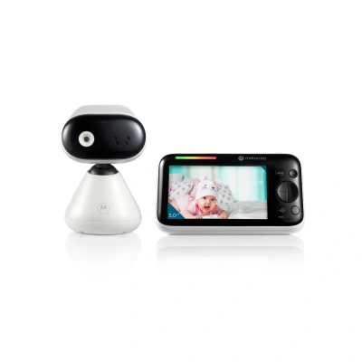 Motorola Nursery PIP1500 Baby phone z kamerą Jednostka nadrzędna 5″ Komunikacja dwukierunkowa Temperatura otoczenia Noktowizor na podczerwień Zasięg 300 m