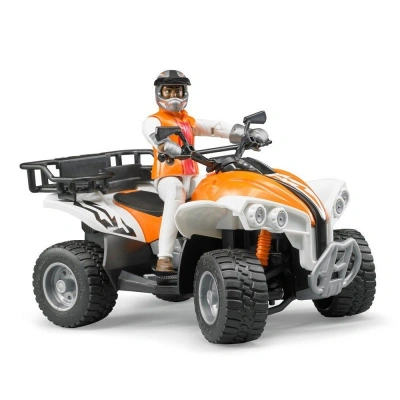 Bruder, Quad z kierowcą, 063000 - obrazek 1