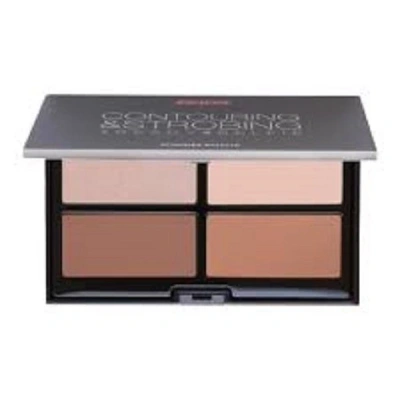 Pupa Milano, Contouring & Strobin, paleta pudrów do konturowania 002 Pelli Medie, 17,5 g - obrazek 1