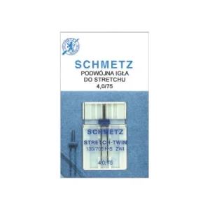 Igła Schmetz do stretchu, podwójna, 4.0/75 Igła Schmetz do stretchu, podwójna, 4.0/75