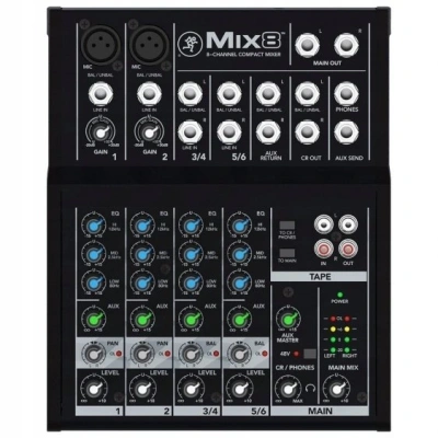 Mackie Mix8 Mikser Mackie Mix8 Mikser