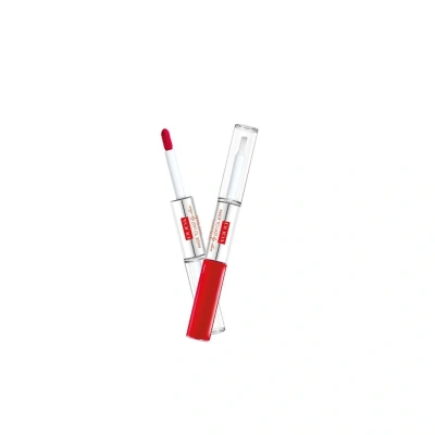 Pupa Milano, Made To Last Lip Duo, wodoodporna pomadka w płynie i błyszczyk 006, 8 ml - obrazek 1