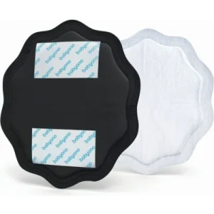BabyOno, Natural Nursing, Wkładki laktacyjne, Czarne, 24 szt. BabyOno, Natural Nursing, Wkładki laktacyjne, Czarne, 24 szt.