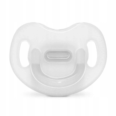 SUAVINEX Silikonowy smoczek anatomiczny SX Pro Transparent 6 18M SUAVINEX Silikonowy smoczek anatomiczny SX Pro Transparent 6 18M
