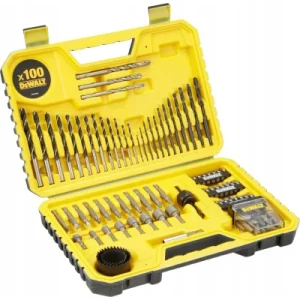 DeWalt Zestaw wierteł i bitów DT71563-QZ – 100 szt DeWalt Zestaw wierteł i bitów DT71563-QZ – 100 szt