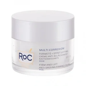 RoC Multi Correxion Anti Relaxing Firm + Lift krem do twarzy przeciwzmarszczkowy i przeciwstarzeniowy Poprawia wytrzymałość Kosmetyczny efekt liftingu 50 ml RoC Multi Correxion Anti Relaxing Firm + Lift krem do twarzy przeciwzmarszczkowy i przeciwstarzeniowy Poprawia wytrzymałość Kosmetyczny efekt liftingu 50 ml